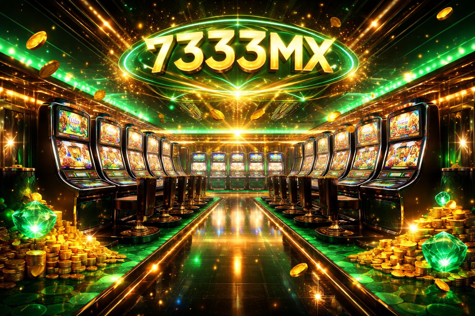 Interfaz de tragamonedas 7333MX para jugadores en México
